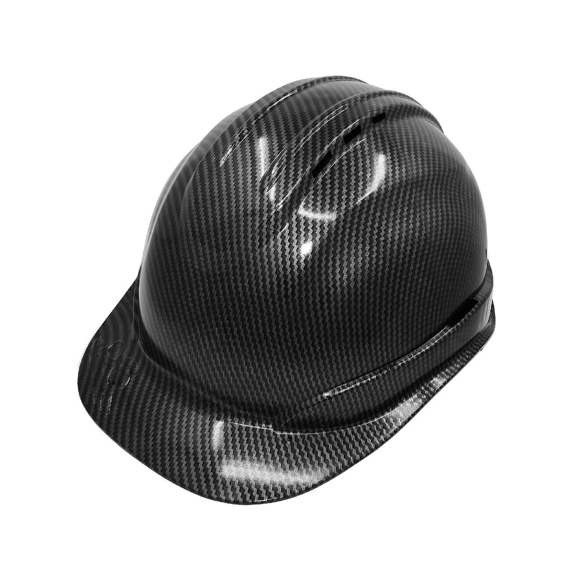 Bullhead Safety, Black Graphite, Type 1 Class C, Vented, Cap Style, Hard Hat, Model# HH-C3-C